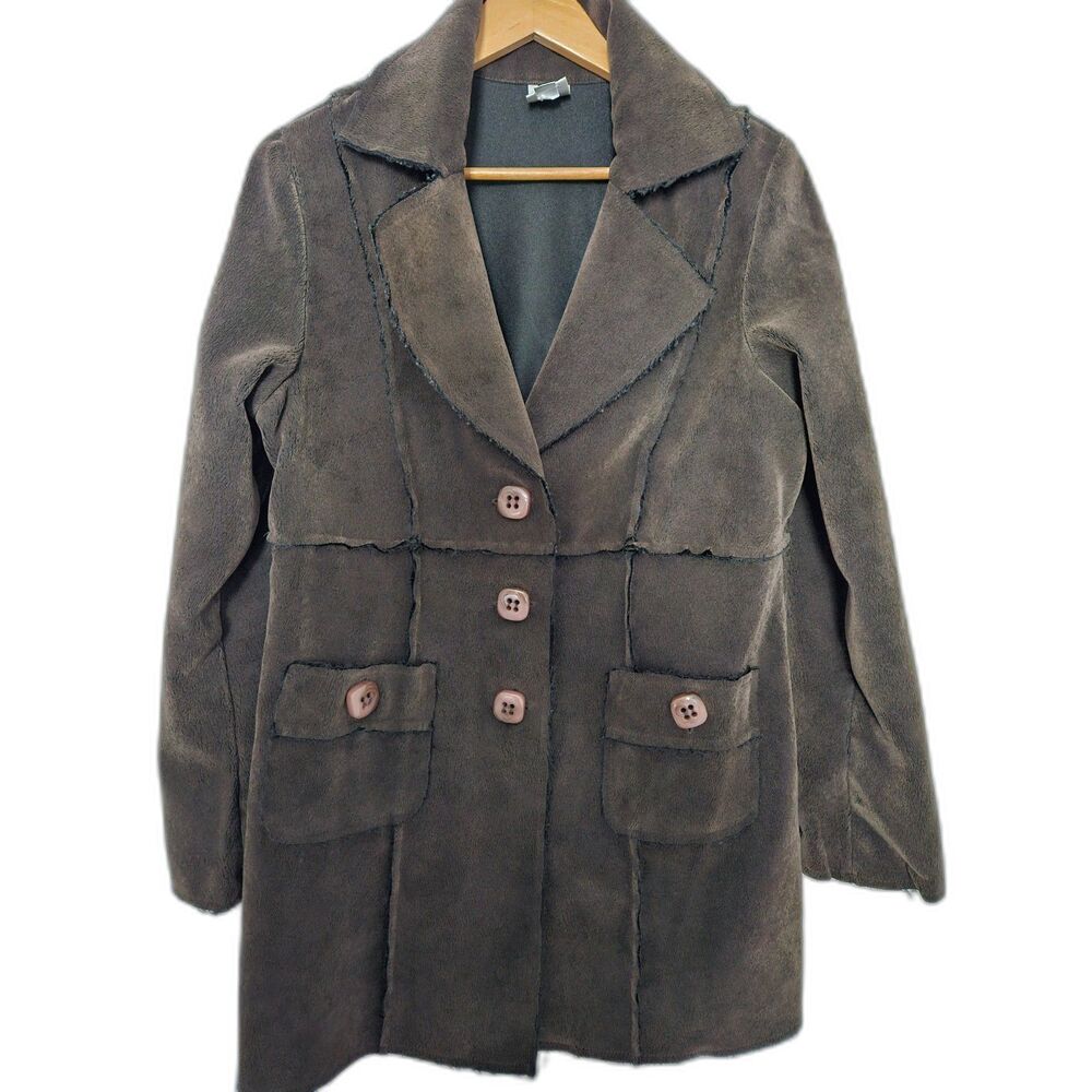 Ivy Jane Faux Suede Coat